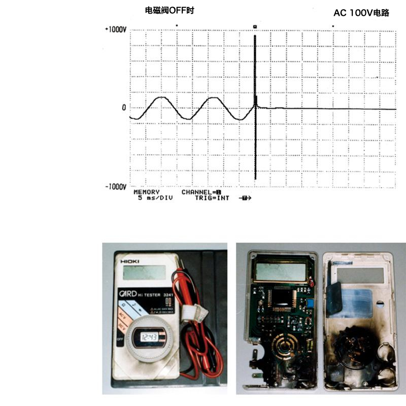 沖擊電壓導(dǎo)致的萬用表過電壓事故