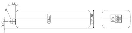 DS2系列外置傳感器推拉力計結構尺寸圖2